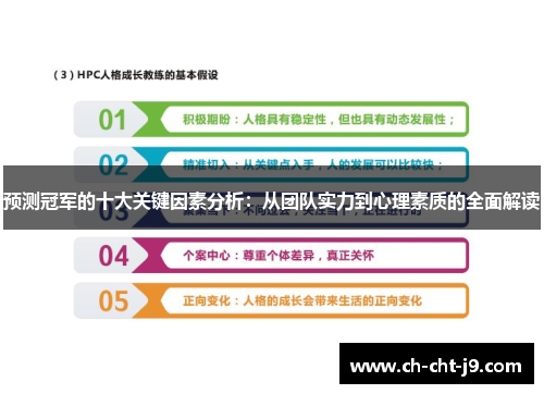 预测冠军的十大关键因素分析：从团队实力到心理素质的全面解读